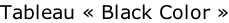 Tableau « Black Color »